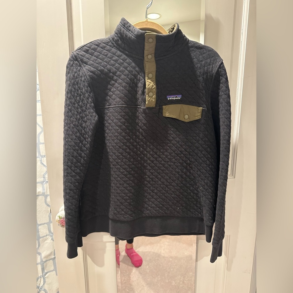 Patagonia Quilted snap t pullover